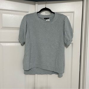 Bubble Sleeve Sweater Tee